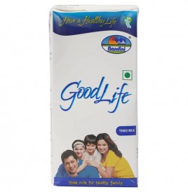 Nandini Good Life Toned Milk   Tetra Pack  1 litre